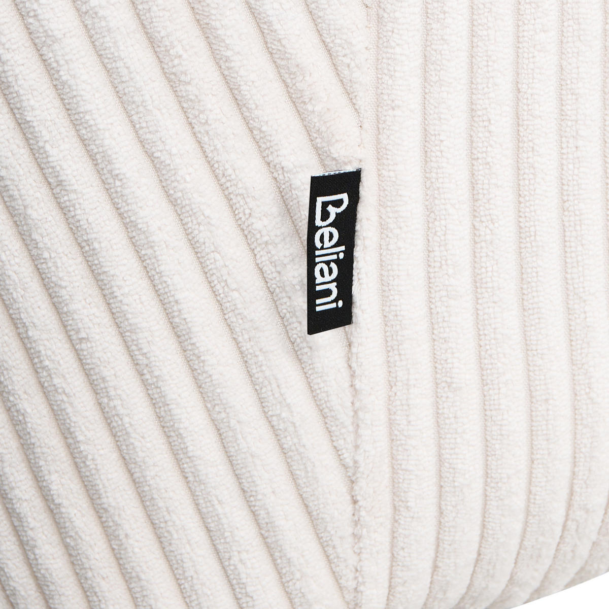 ESSZIMMERSTUHL 2er-Set Cord Hellbeige Mori - Beige, Textil (56/83/64cm) - Beliani