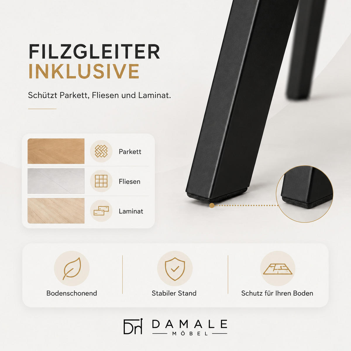 ESSTISCH rund ausziehbar 90/190/76 cm, Eiche Craft, 54 cm Tischplatte + Y Metallgestell Schwarz - Eichefarben/Schwarz, Holzwerkstoff/Metall (90/190/76cm) - Damale Möbel