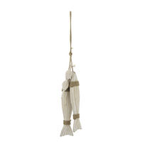AUFHÄNGER FISCH (2ER SET) - Naturfarben, Holz (4/65/7cm) - J-Line