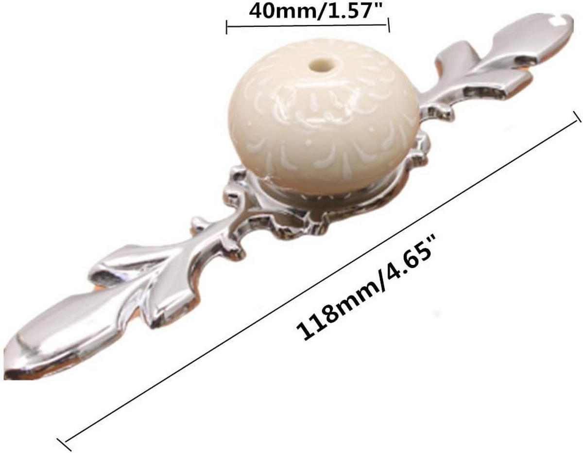 MÖBELGRIFF Gold 1er-Set - Weiß, Metall (0.1/3/1.18cm)