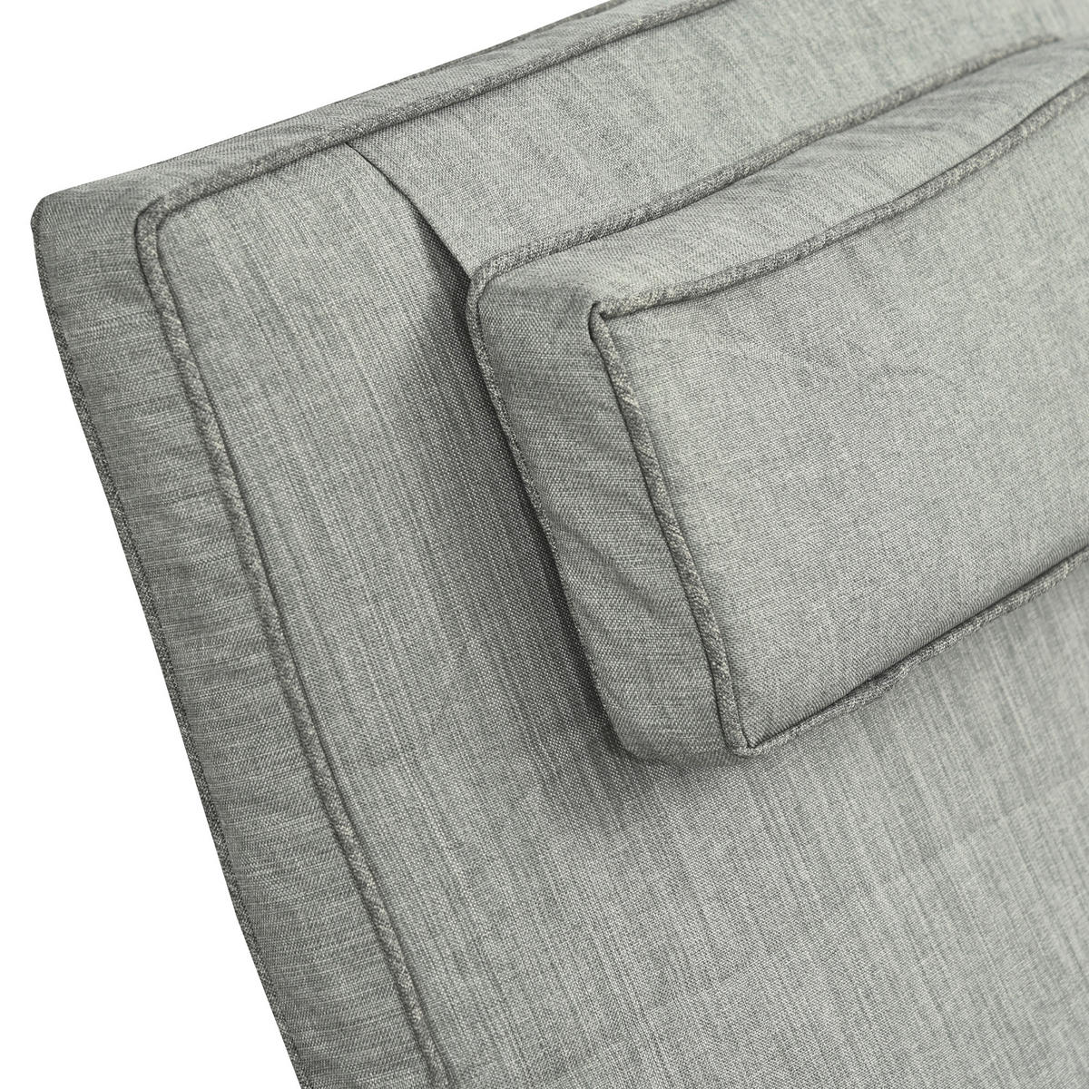 GARTENMÖBEL, Polyrattan+Metall Grau - Grau, Kunststoff - Outsunny