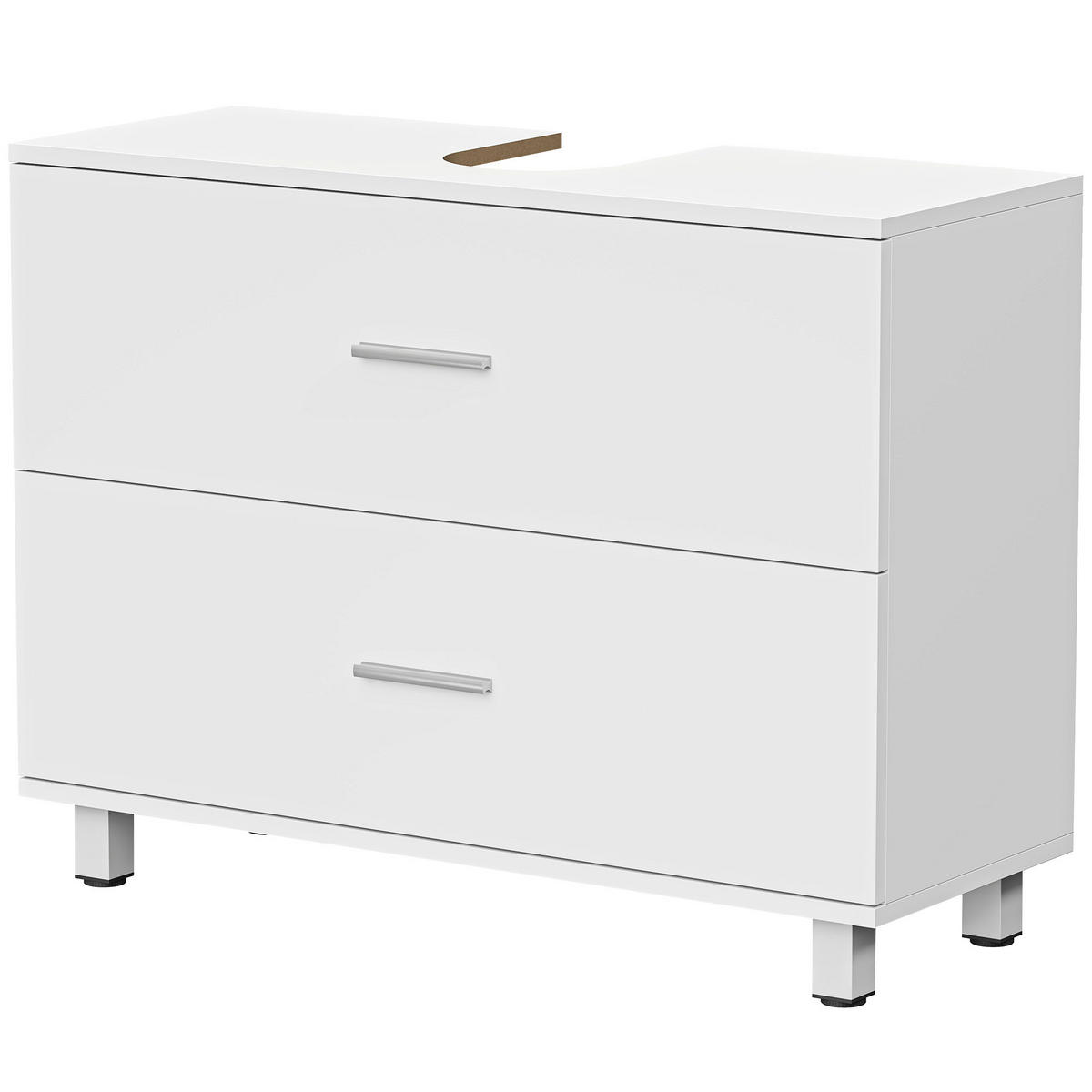 HÄNGESCHRANK Weiß 1 Stück - Weiß, Kunststoff (80/60/30cm) - GiPP