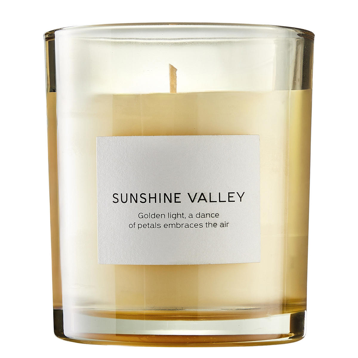 DUFTKERZE Pure Poetry Sunshine Valley - Orange, Paraffin (9cm) - Butlers