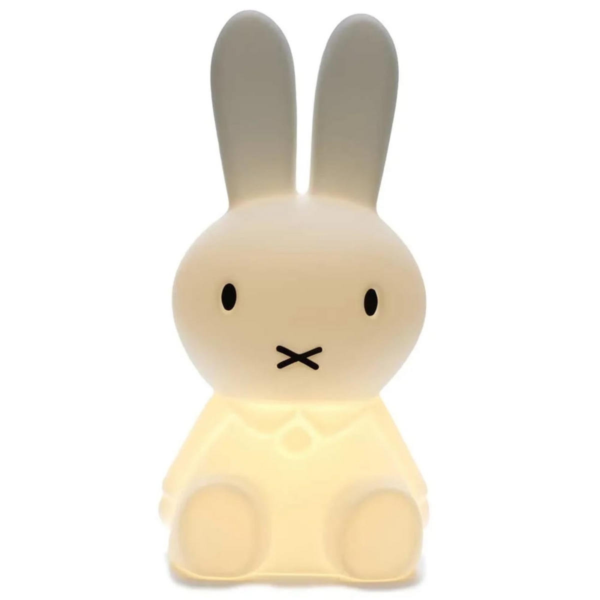 KINDERNNACHTLICHT Mr Maria Miffy, weiss, XL, dimmbar - Weiß, Kunststoff (24/35/36cm)