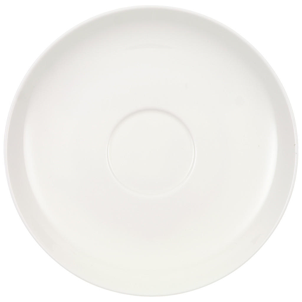 KAFFEEUNTERTASSE Anmut weiß ø 17,9 cm - Weiß, Keramik (17.9cm) - Villeroy & Boch
