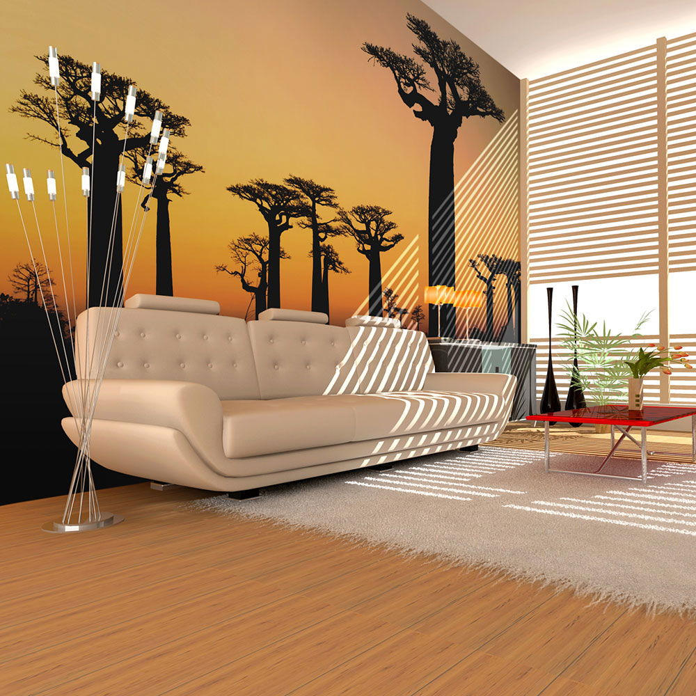 VLIESTAPETE Braun 400/309 cm - Braun, Textil (400/1cm) - KUNSTLOFT