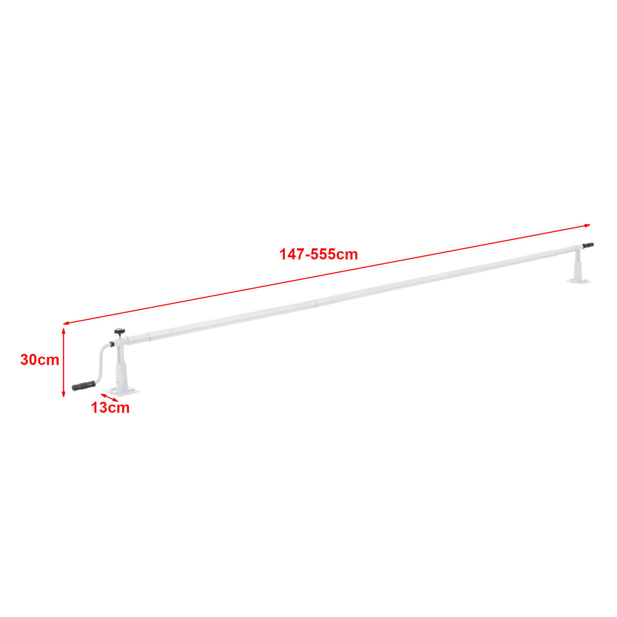 AUFROLLER Oliveti - Silberfarben/Schwarz, Kunststoff/Metall (13cm) - [en.casa]