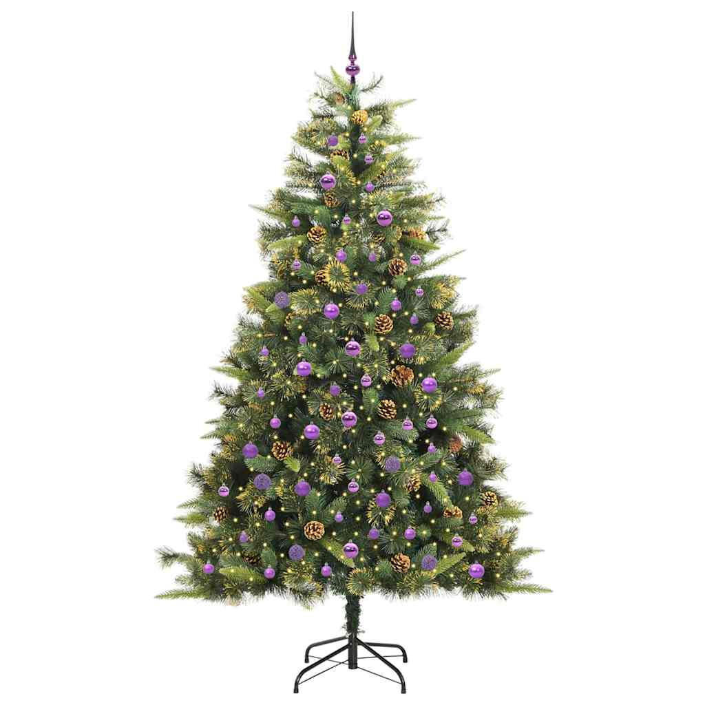 vidaXL Weihnachtsbaum Grün 240 cm