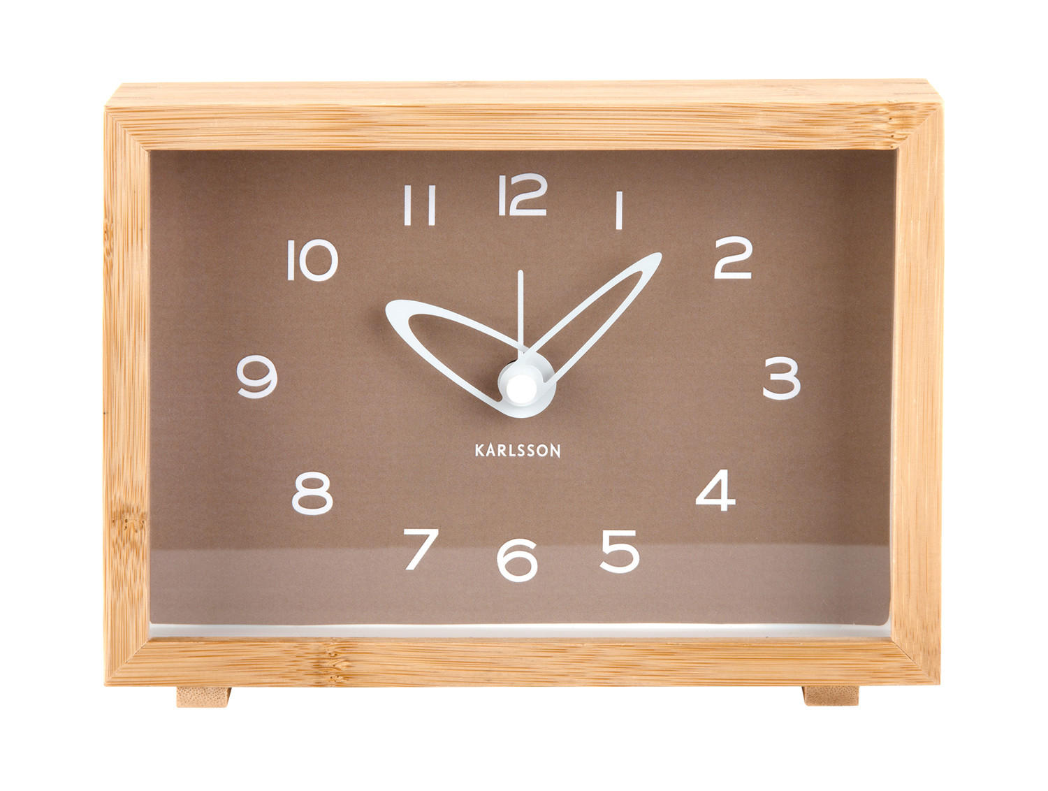 WECKER Tipico Braun 19/19/13.8 cm - Braun, Naturmaterialien (19/13.8/19cm) - Karlsson