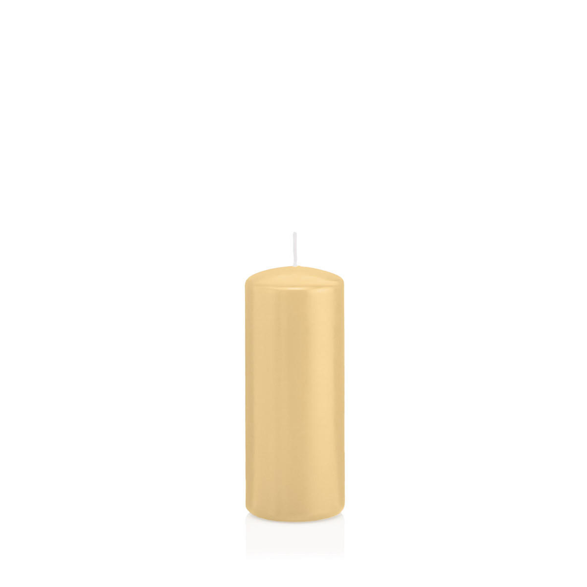 Wiedemann Kerzen Stumpenkerzen Champagner 12 cm