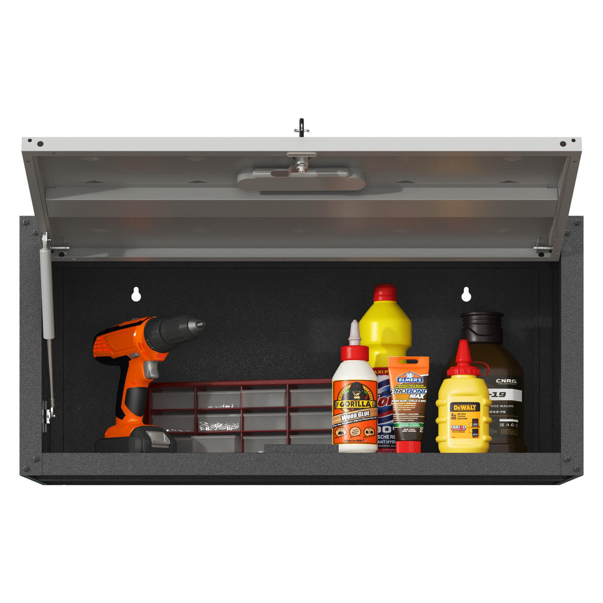 KOMBINATIONSKOFFER – Höhe 34,5 cm × Breite 75 cm × Tiefe 30 cm - Multicolor, Metall (30/34.5/75cm) - DCA