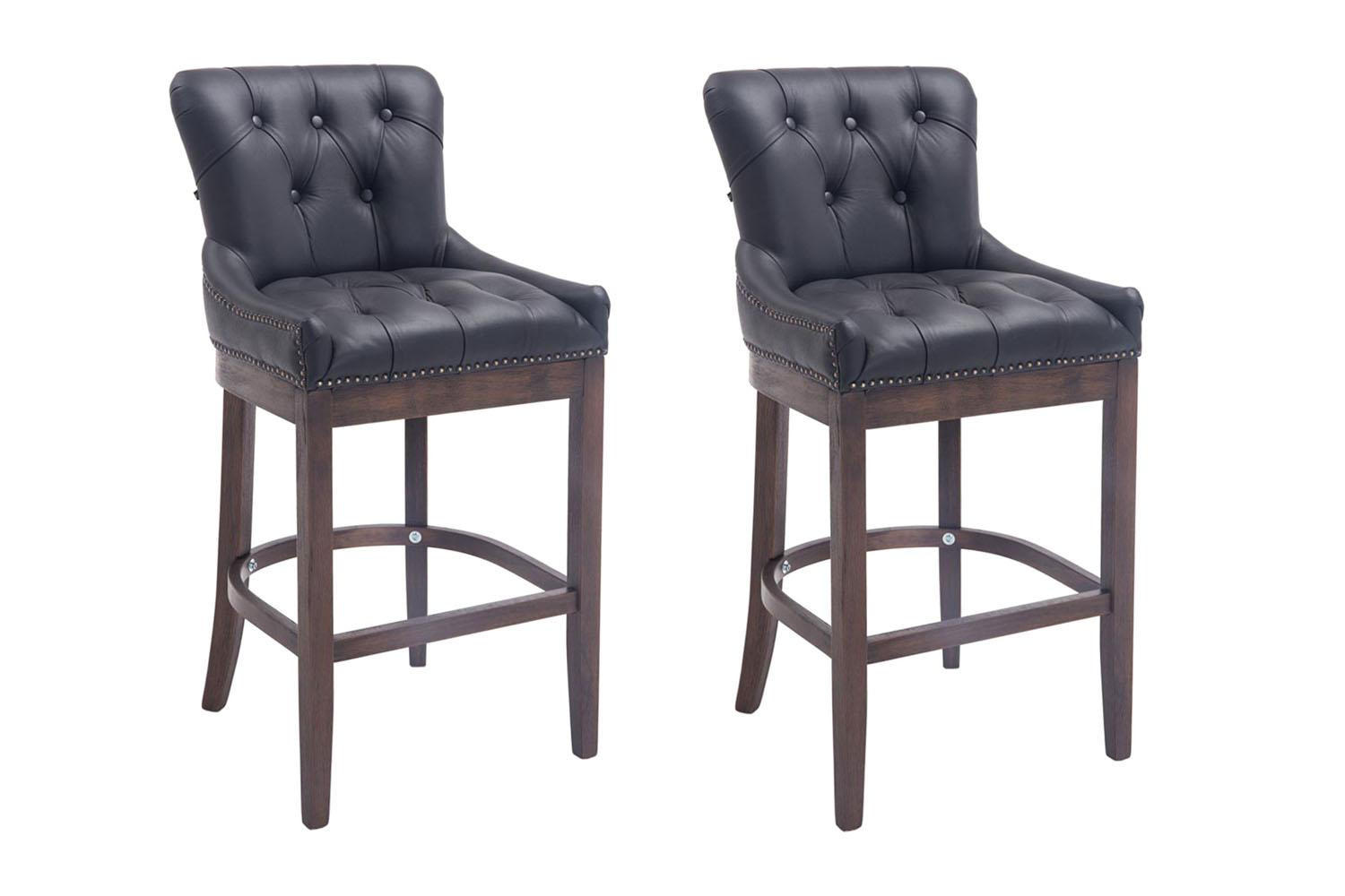CLP Barhocker Schwarz 55x109x57 cm