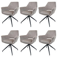 JEDÁLENSKÁ stolička taupe - taupe, textil (65/86/60cm) - MCW