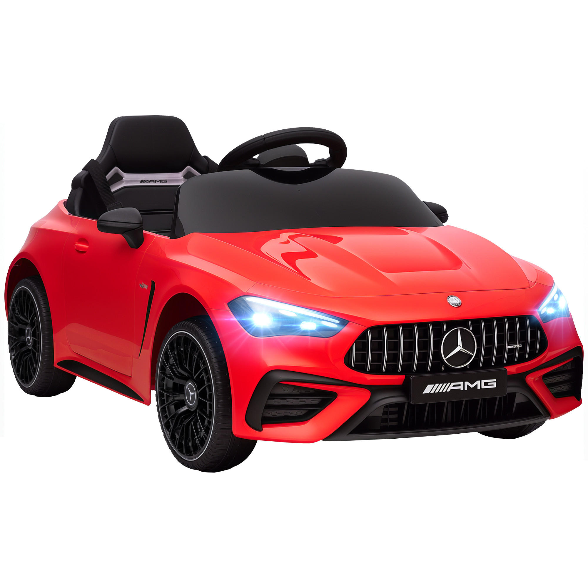 AIYAPLAY DĚTSKÉ ELEKTROAUTO 2 x 12V dětské auto s hudbou, MP3, plynulým startem/zastavením