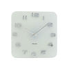WANDUHR Vintage Squared 4/35/35 cm - Weiß, Glas (35/35/4cm) - Karlsson
