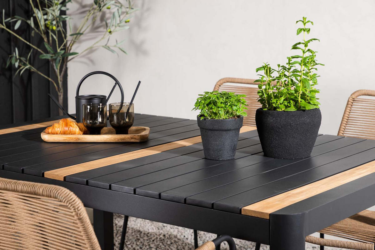 GARTENSET braun - Braun, Holzwerkstoff - ebuy24