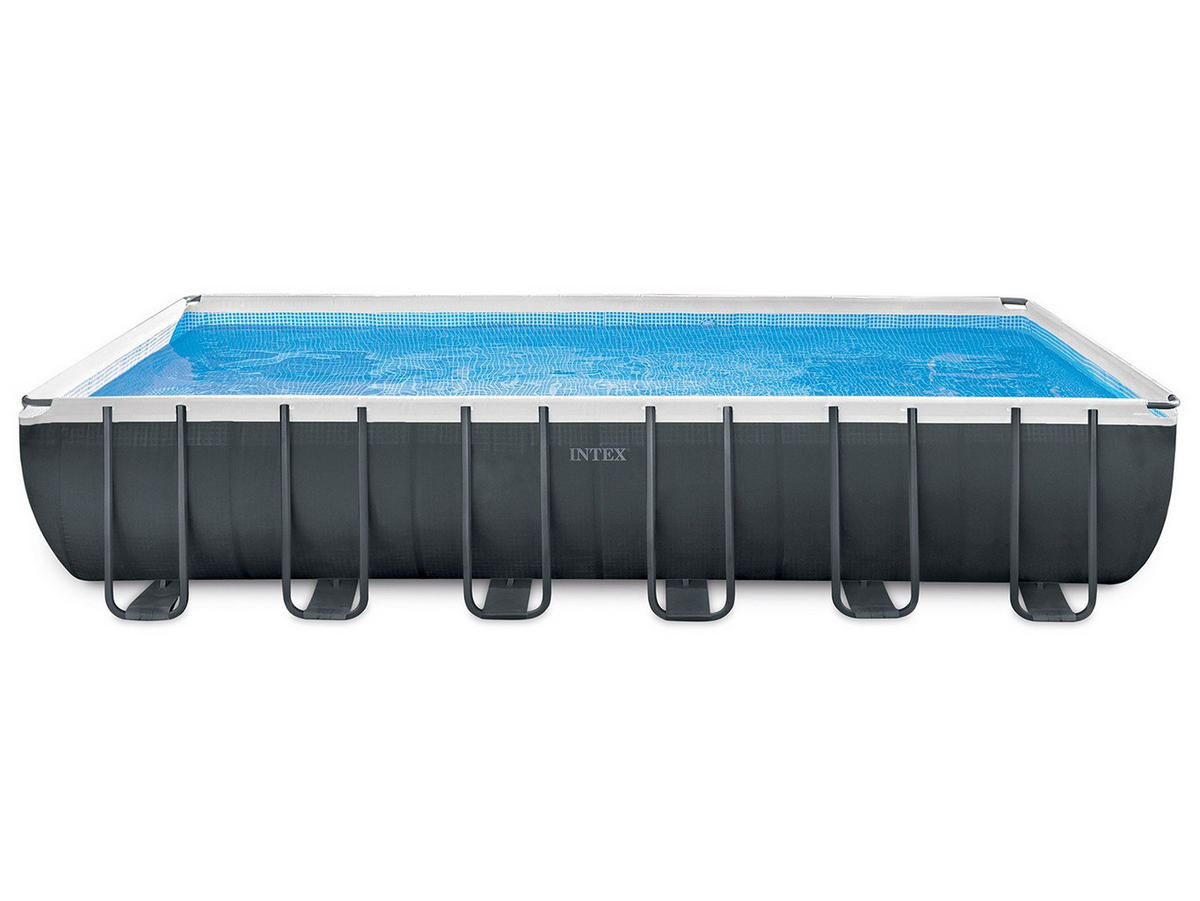 POOL SET 732 x 366 x 132 cm, 9in1 - 26364 - Blau, Textil (732/132/366cm)