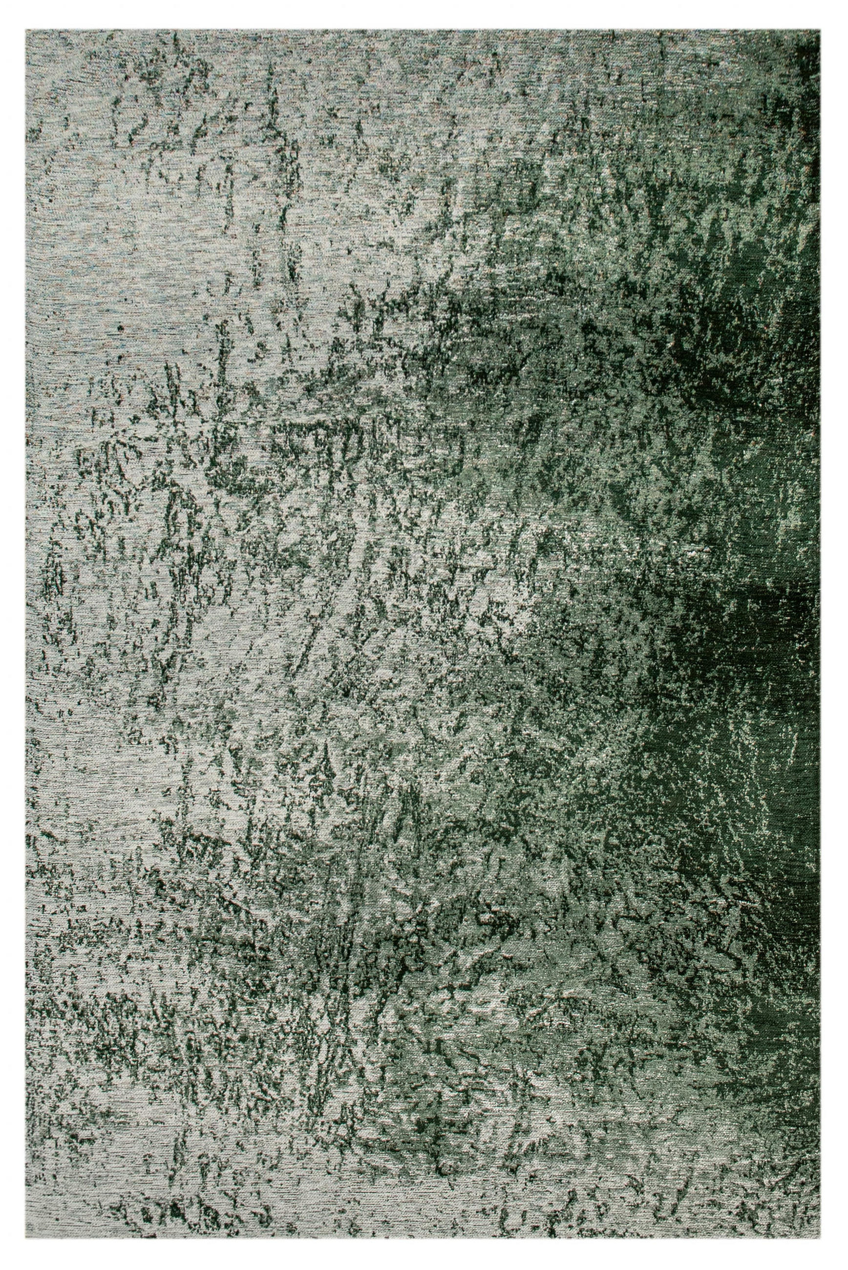 TEPPICH modern Flachgewebe STEW Grün 240 x 340 cm - Grün, Textil (240/340cm) - Novatrend