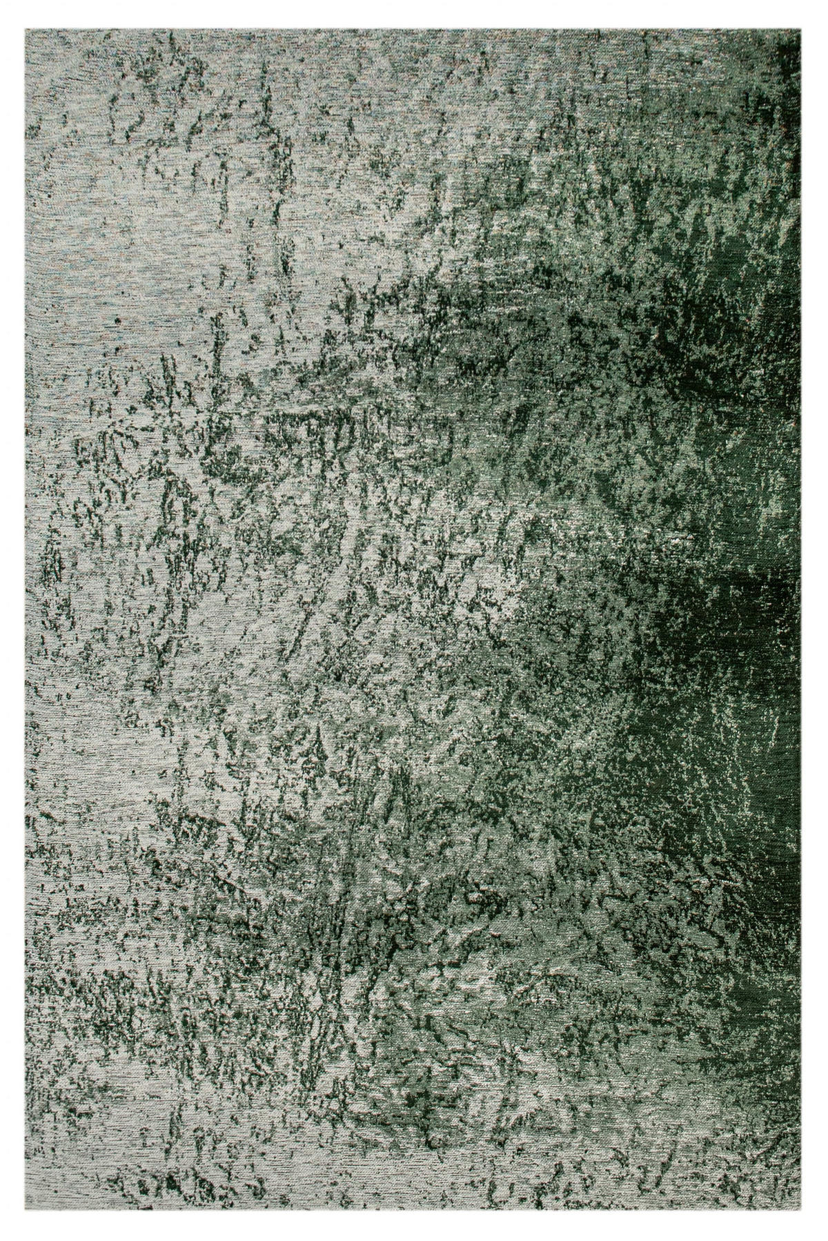 TEPPICH modern Flachgewebe STEW Grün 240 x 340 cm - Grün, Textil (240/340cm) - Novatrend