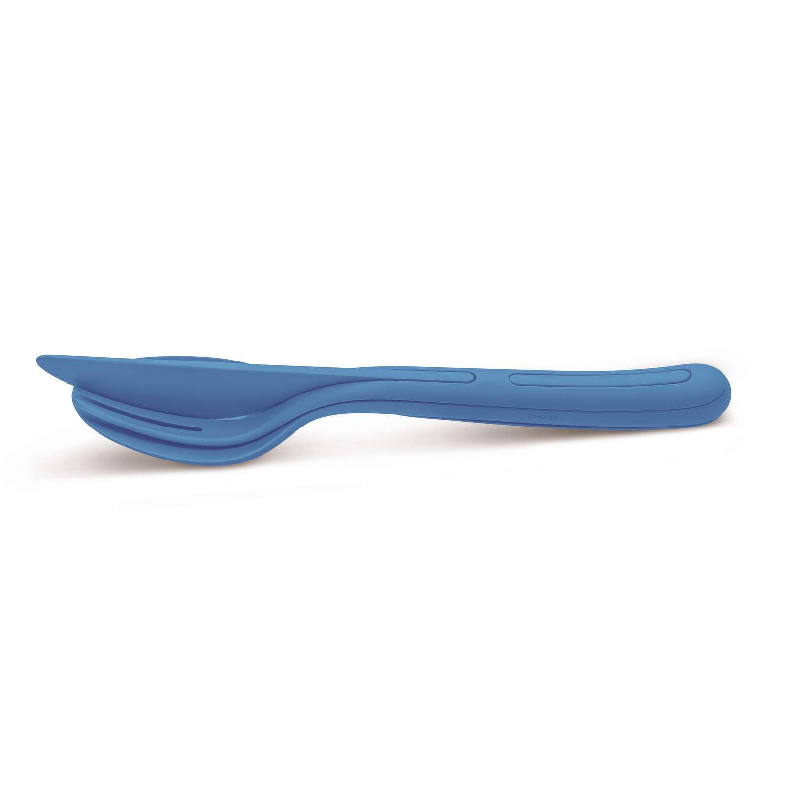REISEBESTECK-SET Klikk - Blau, Kunststoff