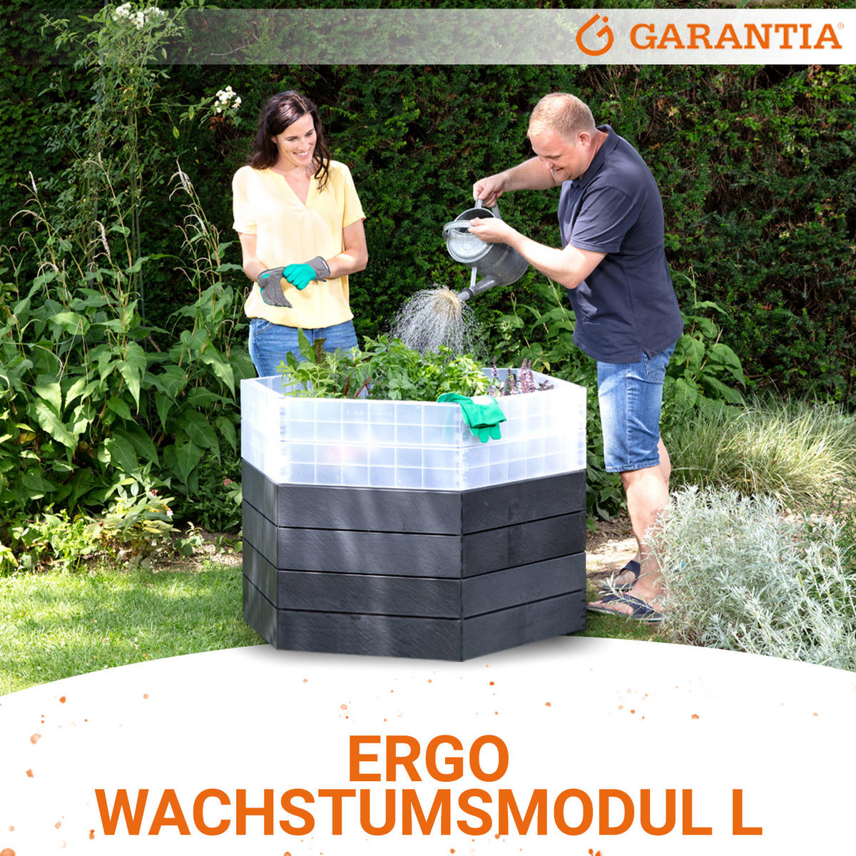 HOCHBEET Wachstumsmodul L passend für Garantia Hochbeet-Systeme - Transparent, Kunststoff (110/25/110cm) - GARANTIA