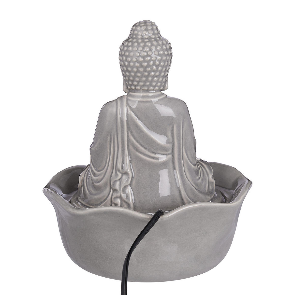 TISCHBRUNNEN Balance - Grau, Keramik (21/24/21cm) - Butlers