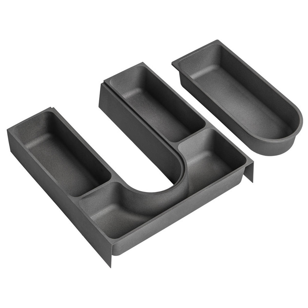 BADMÖBEL-SET 2-TLG. Puebla-56 - Braun, Holzwerkstoff (60/49/46cm) - Lomado