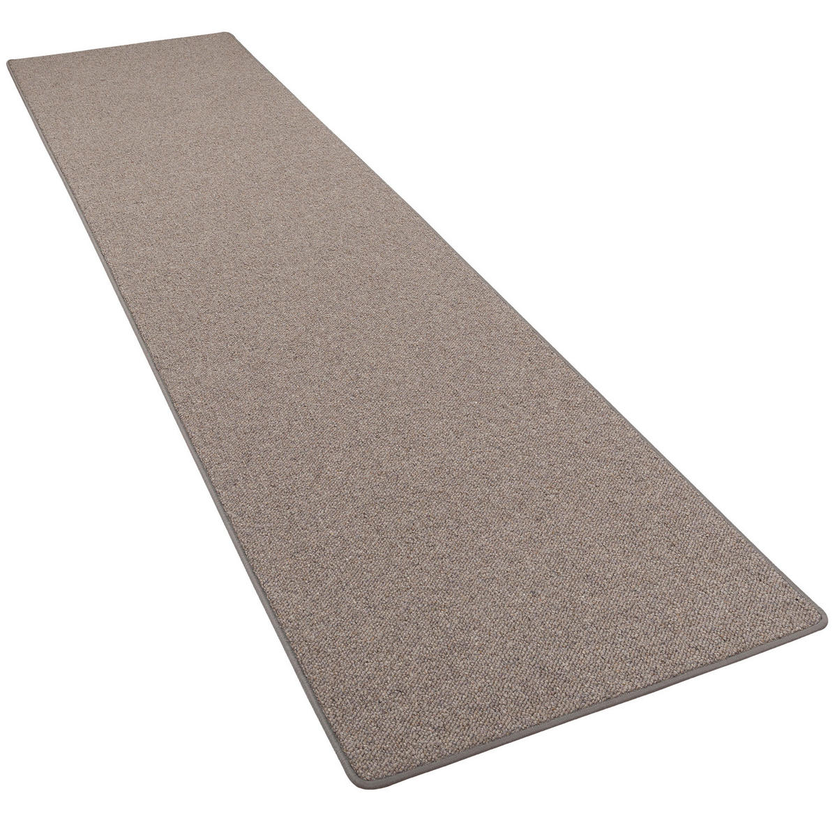 NATUR TEPPICH LÄUFER WOLLE BERBER - Anthrazit, Textil (100/300cm) - Snapstyle