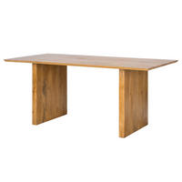 MASSIVER ESSTISCH - Mango - Braun, Holz (90/180/77cm) - home24