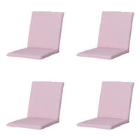 GARTENSTUHLKISSEN Panama 97/49 cm 4er-Set - Pink, Textil (49/6/97cm) - Madison