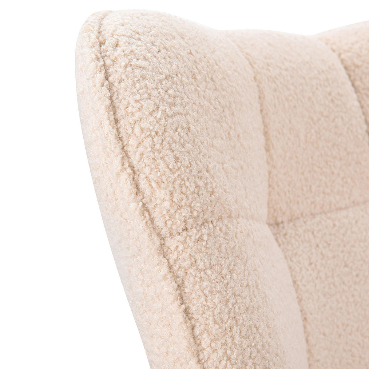 SCHAUKELSTUHL, Beige - Beige, Metall (75/92/68cm)