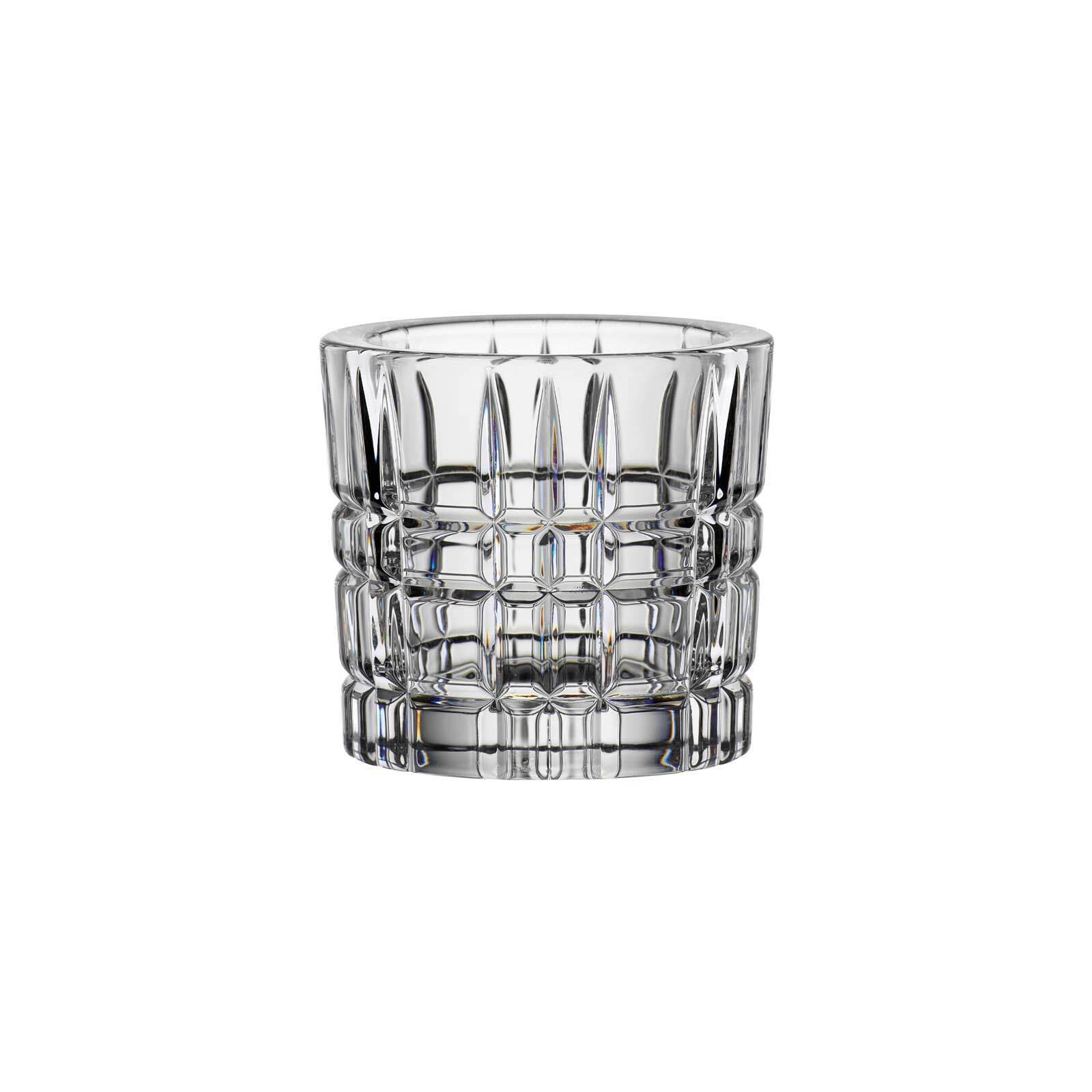 TEELICHTHALTER Square Votives Klar ø 7,1 x 6,6 cm 2er Set - Transparent, Glas (6.6cm) - Nachtmann