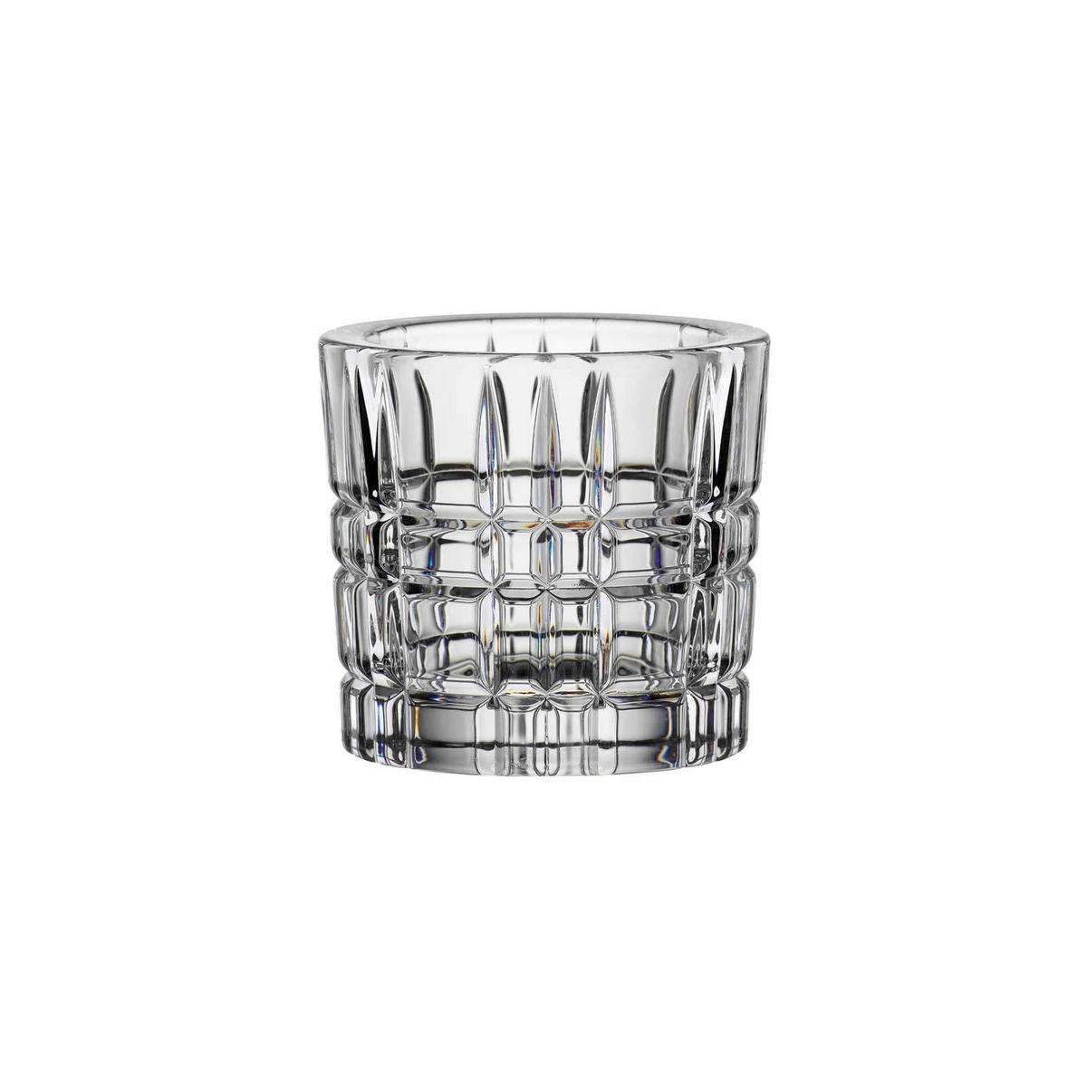 TEELICHTHALTER Square Votives Klar ø 7,1 x 6,6 cm 2er Set - Transparent, Glas (6.6cm) - Nachtmann