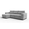 ECKSOFA OLI 4-Sitzer links, hellgrau - Hellgrau, Holz/Textil (295/172cm) - Courtois Laville