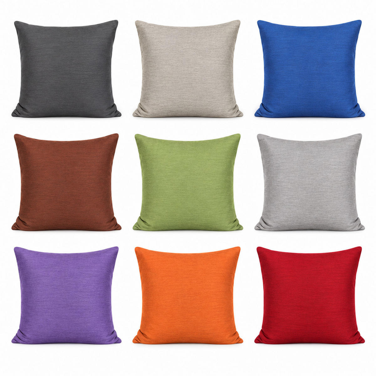 KISSENBEZUG Canada 40/40 cm meliert Grün - Grün, Textil (40/40cm) - TiborTex