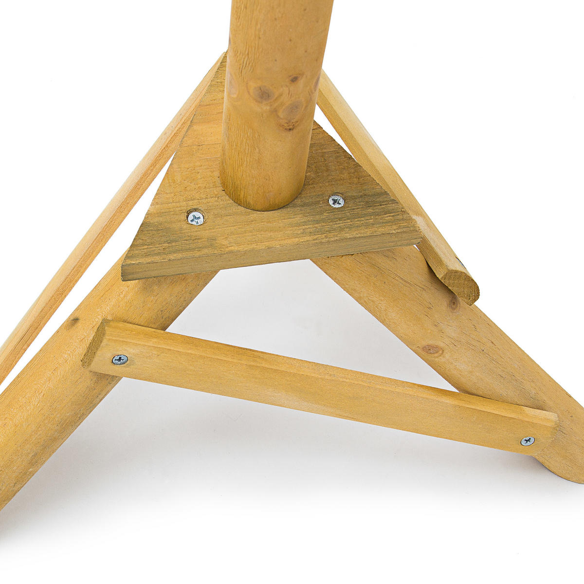 VOGELHAUS - Hellbraun, Holz (37/100/28cm) - Relaxdays