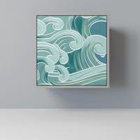 SIDEBOARD ASIAN SWAY, Grau, 57,5x42x57,5 cm, Ohne Füße - Multicolor/Grau, Holzwerkstoff (57.5/57.5/42cm) - SpaceRebels