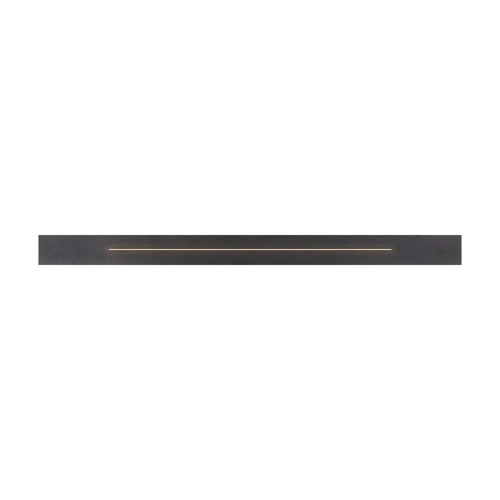 LED WANDLEUCHTE Raum - Schwarz, Metall (5/4/60cm) - Nettlife