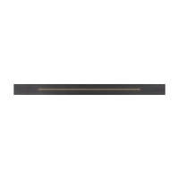 LED WANDLEUCHTE Raum - Schwarz, Metall (5/4/60cm) - Nettlife