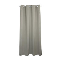 VERDUNKELUNGSVORHANG Ösen 140/175 cm Hell Taupe - Taupe, Textil (140/175cm) - TiborTex
