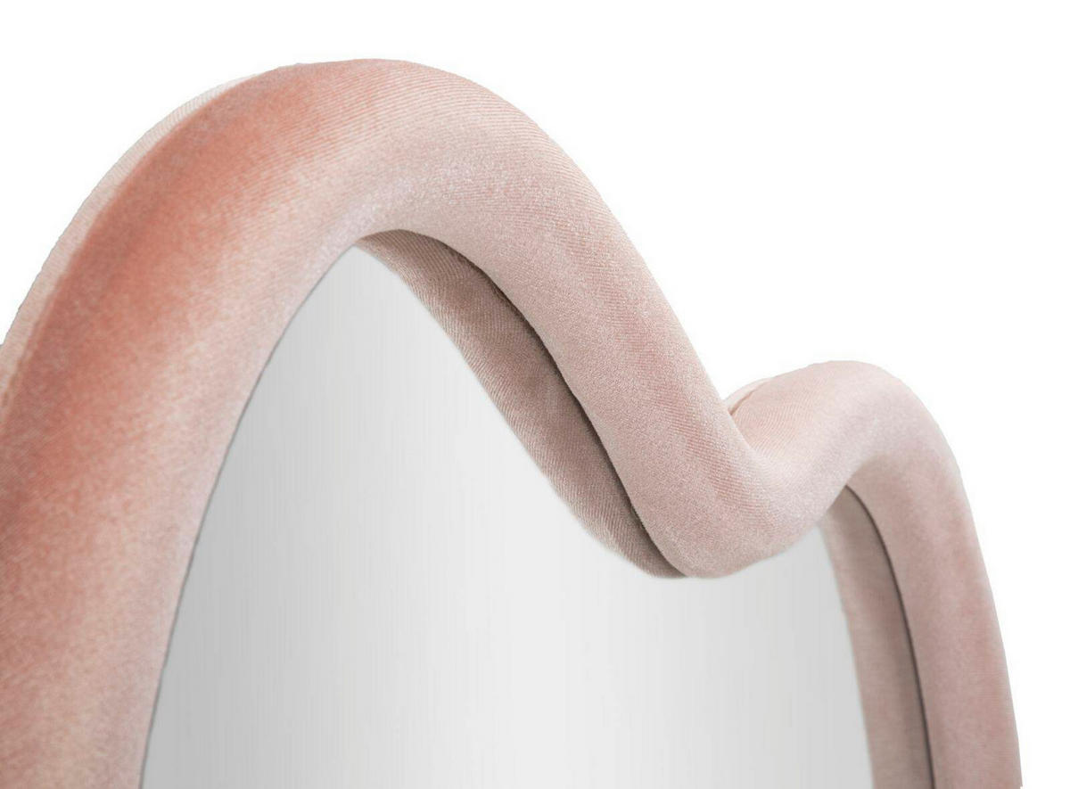 SPIEGEL Wolkenform 90/60 cm - Rosa, Holzwerkstoff (90/60/4cm) - Mauro Ferretti