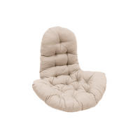 HÄNGESESSEL-KISSEN aus Polyester Baumwolle mit dicker Polsterung - Beige, Textil (55/95cm) - Livingandhome