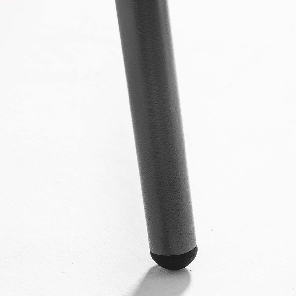 GARTEN-LOUNGETISCH, Grau - Grau, Metall (90/50/40cm) - Oviala
