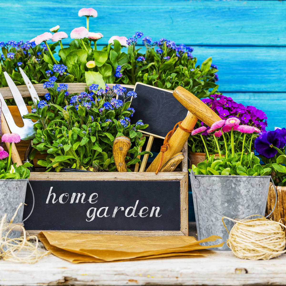 5XZINKTOPF - Silberfarben, Holz/Metall (17/15/18cm) - Relaxdays