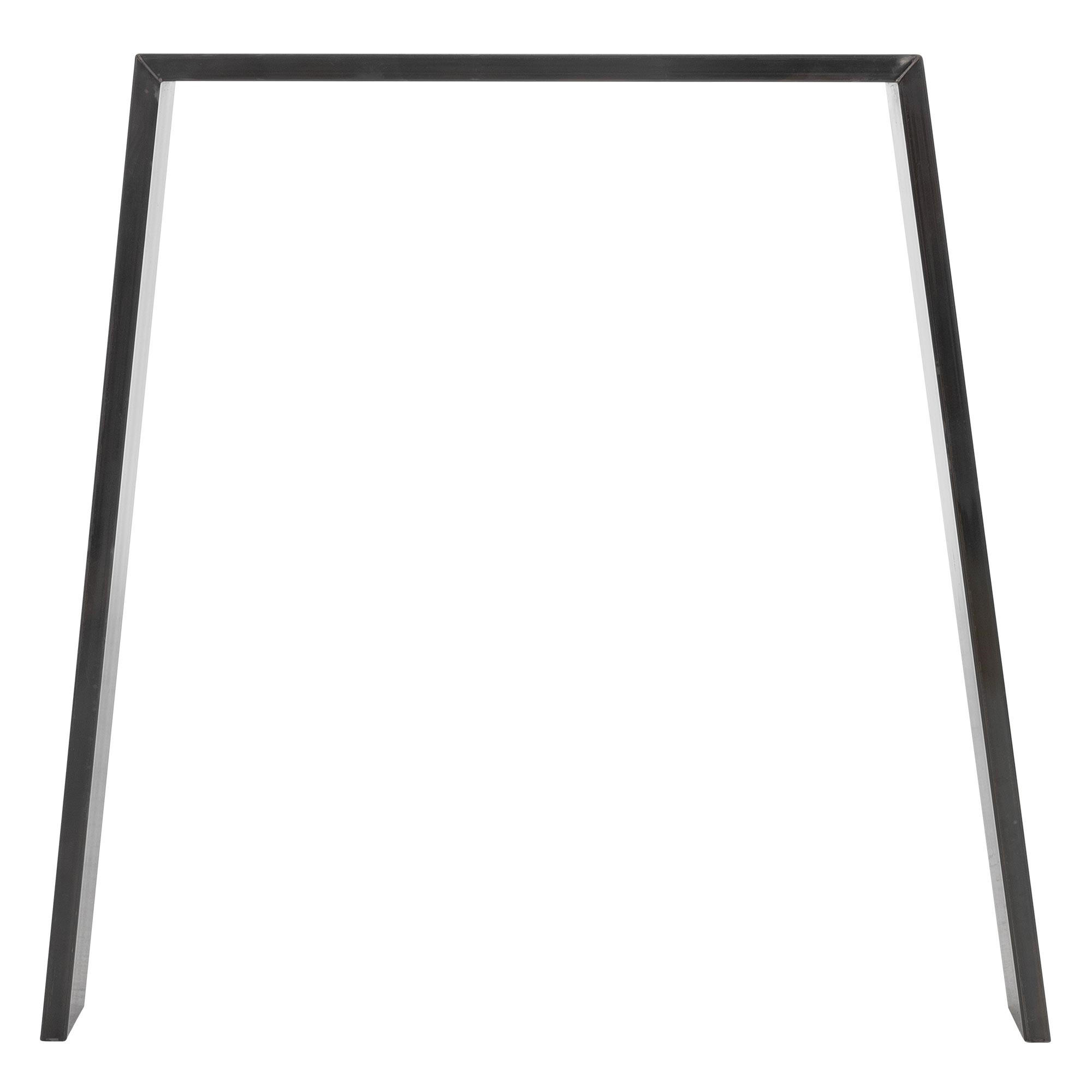 TISCHBEINE 2er Set Loft 75 x 72 cm Industrial - Anthrazit, Metall (8/72/75cm) - ML-DESIGN