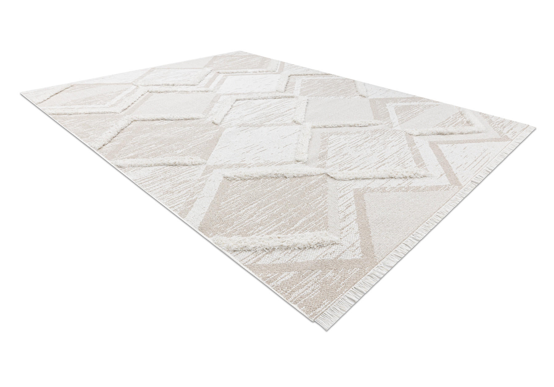 Thumbnail - rugsX Teppich, Beige, Textil, Rechteckig, 155x220 cm, Teppiche & Böden, Teppiche