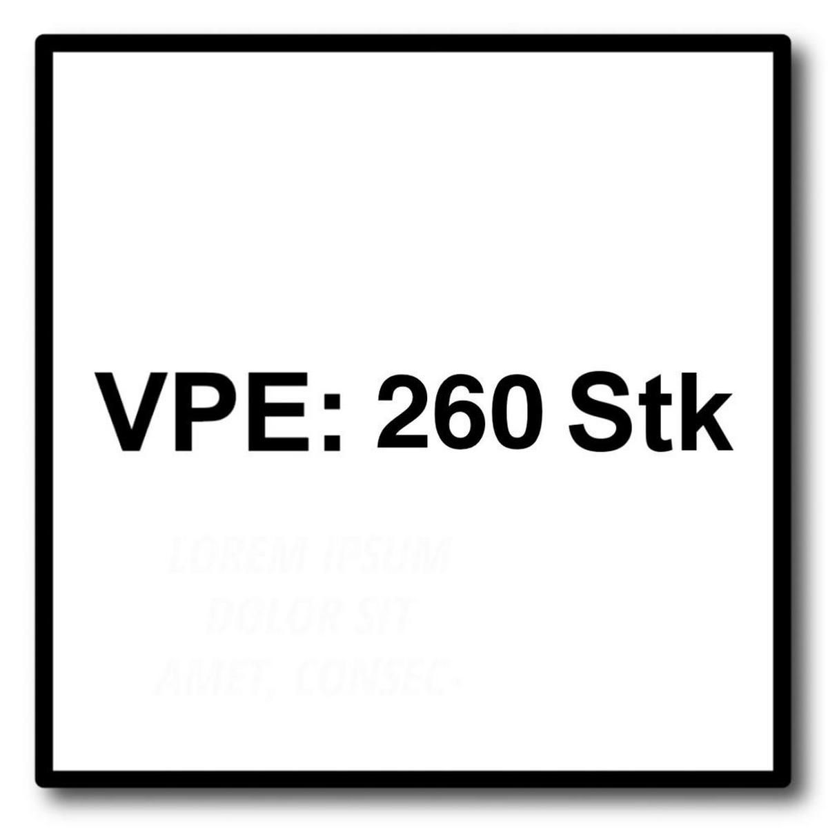 KREG Pocket-Hole Schrauben Sortiment 260-teilig ( SK04 ) Vierkantantrieb Teilgewinde selbstschneidend - Multicolor, Holz (6cm) - Kreg