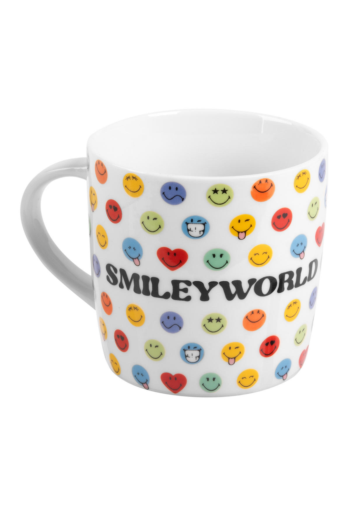 FRÜHSTÜCKSSET Smileyworld Mehrfarbig 3-teilig - Multicolor, Keramik (23.8/11.2/23.3cm) - United Labels