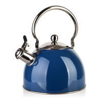 WASSERKESSEL Liam Blau 19.5/19.5/19 cm Metall - Blau, Metall (19.5cm) - Mondex