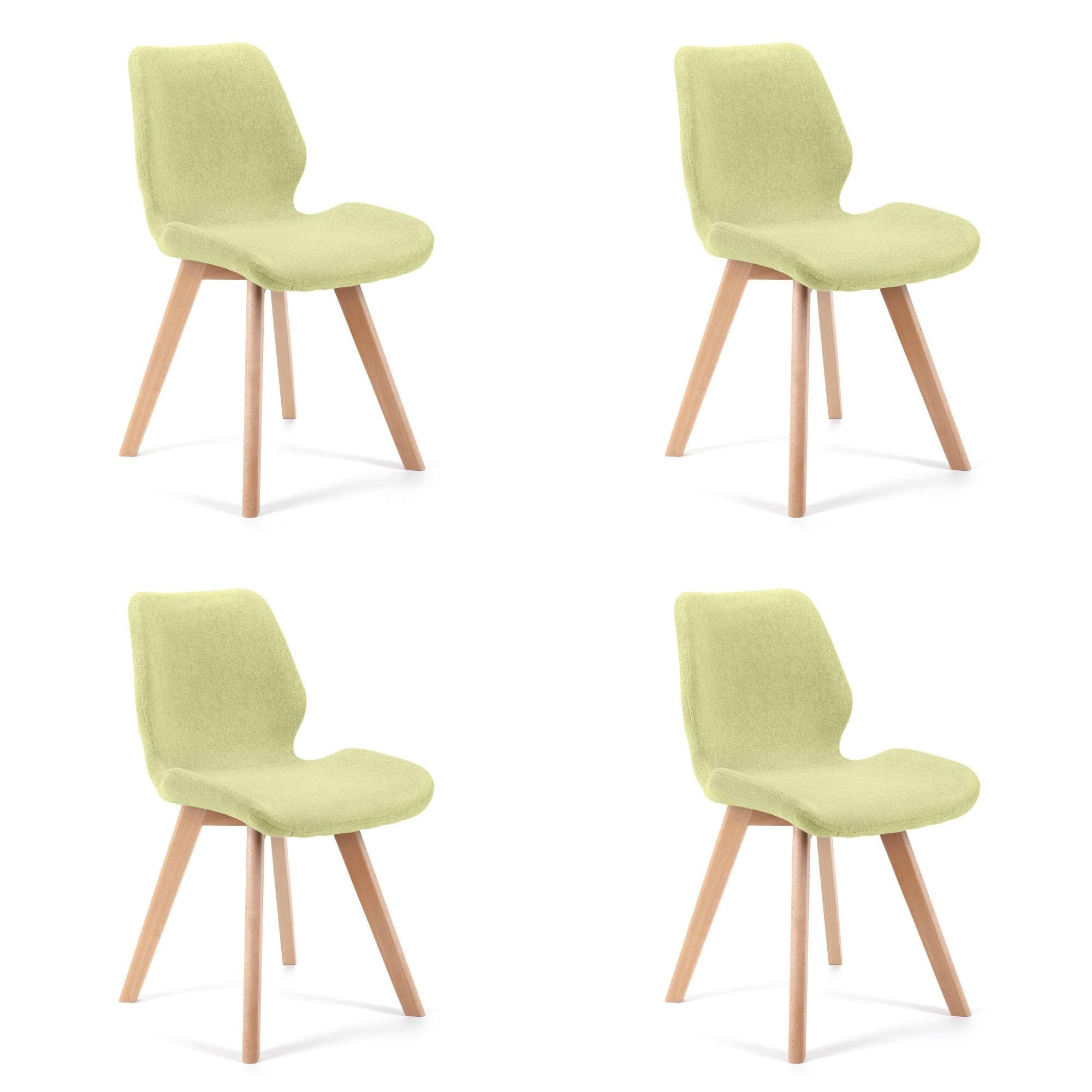 POLSTERSTUHL Grün 0/0/0 - Grün, Textil (45.5/82.5/53cm) - RAUMHIRSCH FURNITURE